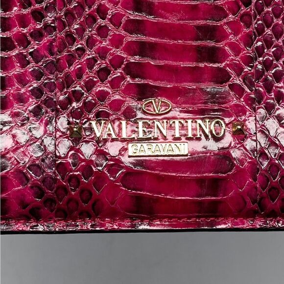 Valentino Garavani Snake Embossed Leather iPad Mini Case - Picture 5 of 7